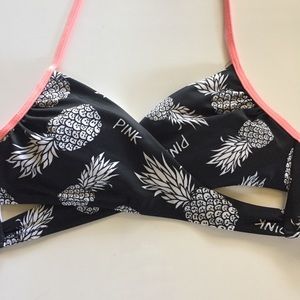 VICTORIAS SECRET PINK BIKINI TOP ONLY
